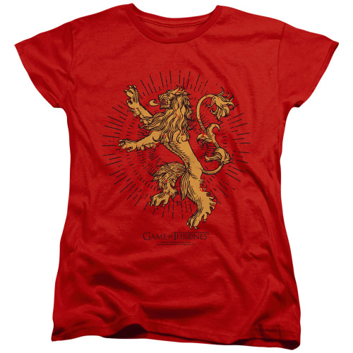 Game of Thrones Woman's T-Shirt - Lannister Burst Sigil