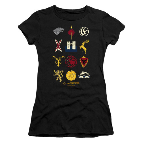 Game of Thrones Girls T-Shirt - House Sigils