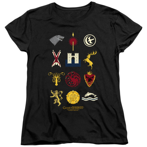 Game of Thrones Woman's T-Shirt - House Sigils