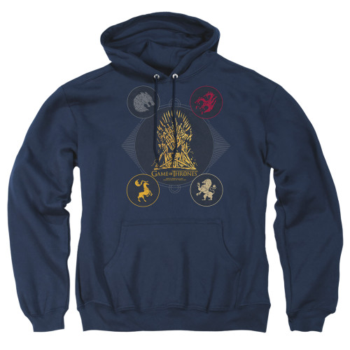 Game of Thrones Hoodie - 4 Houses 4 The Throne