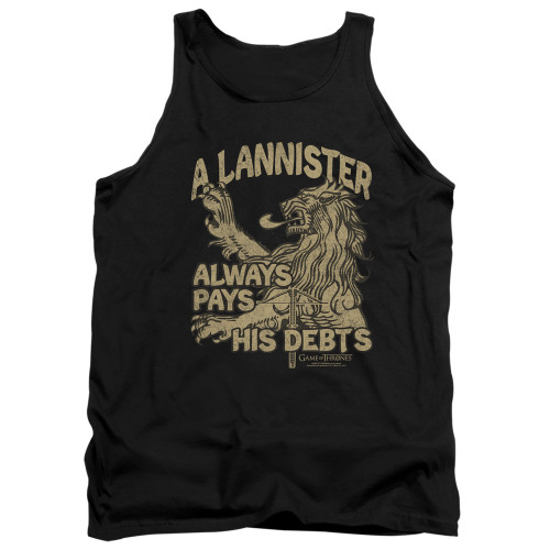 Game of Thrones Tank Top - Debts