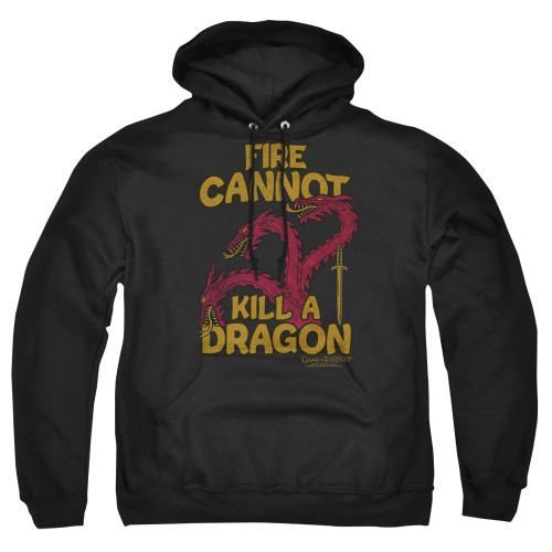 Game of Thrones Hoodie - Dragons with Fire