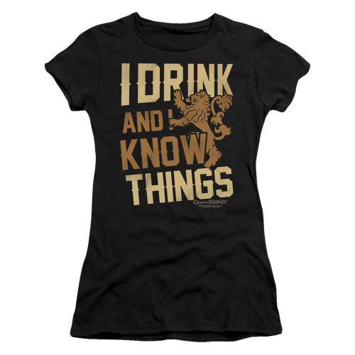 Game of Thrones Girls T-Shirt - Know Things