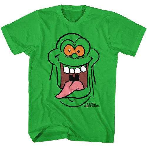 The Real Ghostbusters T-Shirt - Kelly Slimer Face