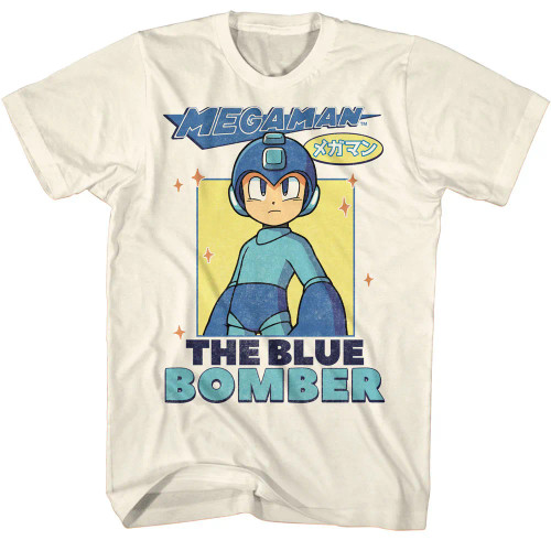 Mega Man Natural Blue Bomber T-Shirt