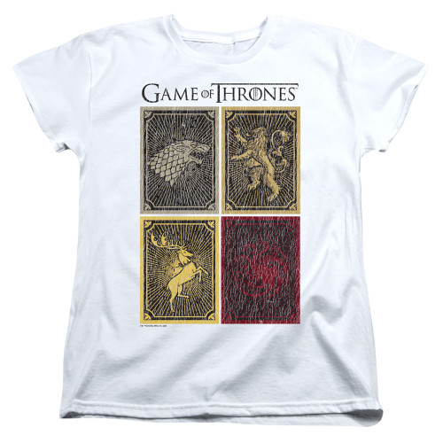 Game of Thrones Woman's T-Shirt - House Squares