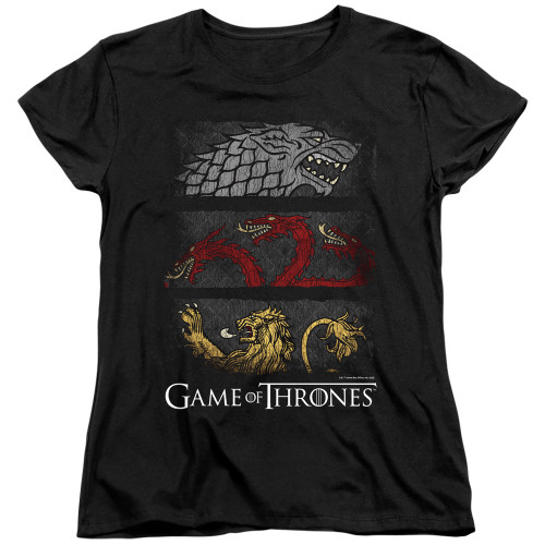 Game of Thrones Woman's T-Shirt - Sigil Banners