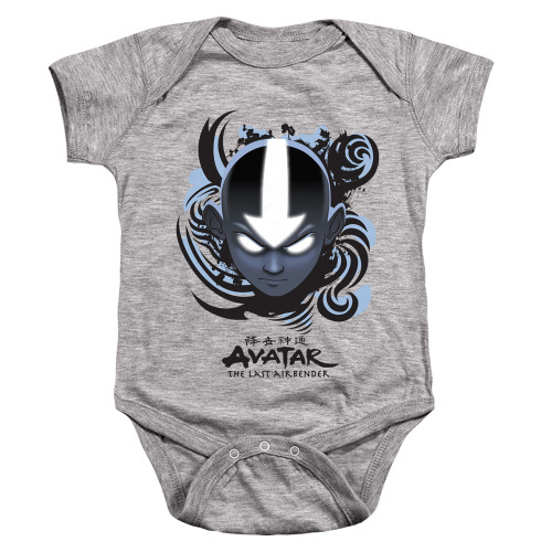 Avatar The Last Airbender Baby Creeper - Blue and Black Kanji