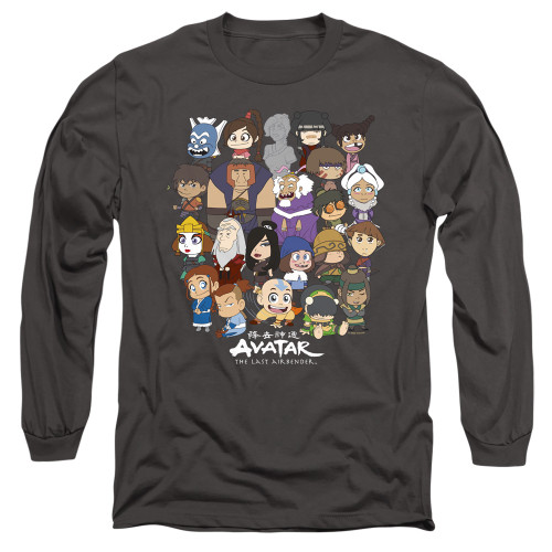 Avatar The Last Airbender Long Sleeve T-Shirt - Chibi Group