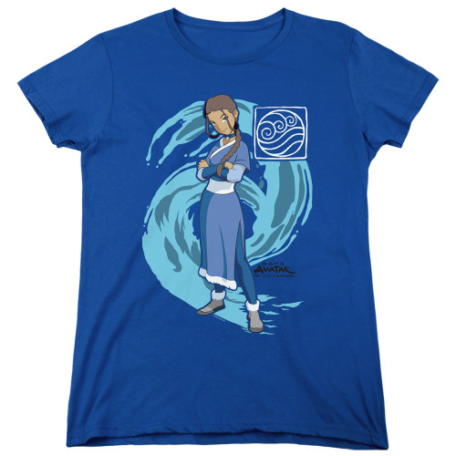 Avatar The Last Airbender Woman's T-Shirt - Katara Water Wave