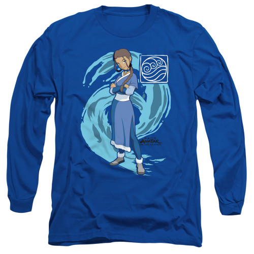 Avatar The Last Airbender Long Sleeve T-Shirt - Katara Water Wave