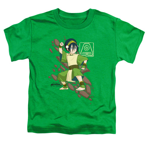 Avatar The Last Airbender Toddler T-Shirt - Toph Rock Slide