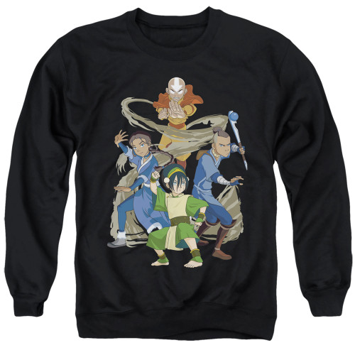 Avatar The Last Airbender Crewneck - Team Avatar Elements