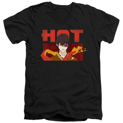 Avatar The Last Airbender T-Shirt - V Neck - Hot Zuko