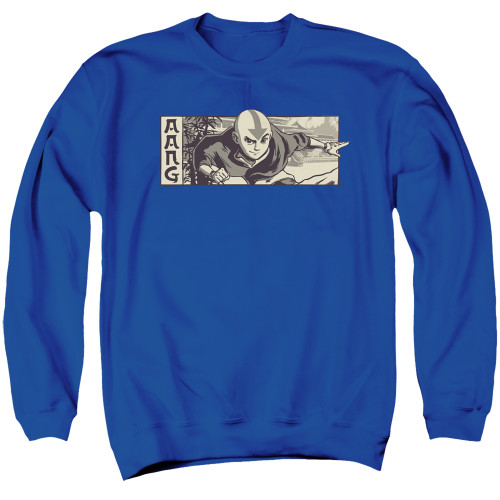 Avatar The Last Airbender Crewneck - Illustrated Aang