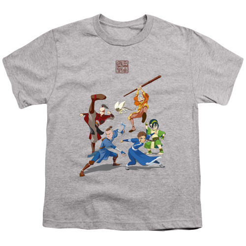 Avatar The Last Airbender Youth T-Shirt - Group