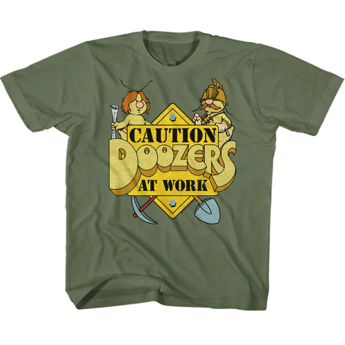 Fraggle Rock Caution Doozers Youth T-Shirt