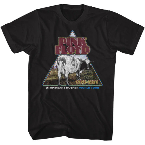 Pink Floyd T-Shirt - Black Atom Heart Mother