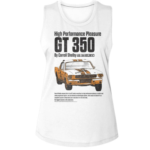 Shelby Cobra High Performance Ladies Muscle Tank Top