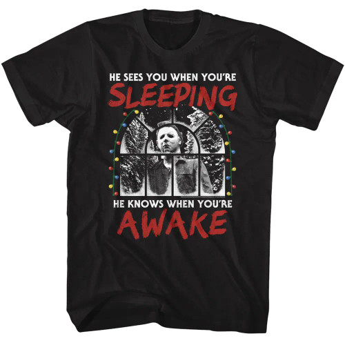 Halloween T-Shirt - Sees You When Youre Sleeping