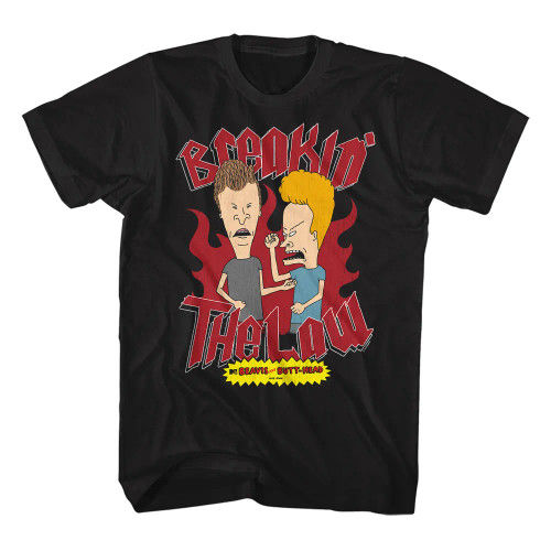 Beavis and Butt-head T-Shirt - Breakin The Law