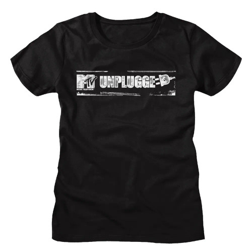 MTV Girls T-Shirt - Black Unplugged