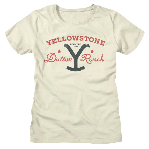 Yellowstone Girls T-Shirt - Dutton Ranch Founded 1886
