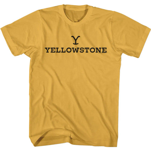 Yellowstone T-Shirt - Horizontal Logo