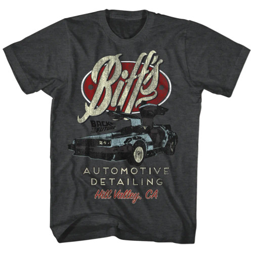 Back to the Future T-Shirt - Biffs Automotive Detailing