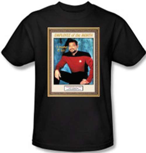 Star Trek T-Shirt - Riker Employee of the Month - ON SALE