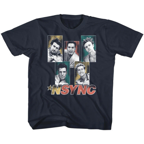 NSYNC Sparkly Boxes Youth T-Shirt