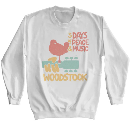 Woodstock Long Sleeve Sweatshirt - Three Days of Peace