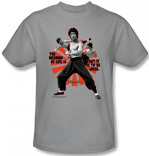 Bruce Lee T-Shirt - Meaning of Life - ON SALE