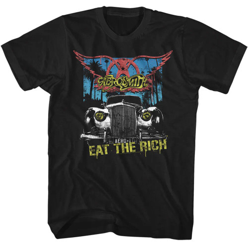 Aerosmith T-Shirt - Eat The Rich Car
