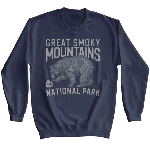 National Parks Conservation Association Long Sleeve Sweatshirts - Smoky Mountains National Park 1940