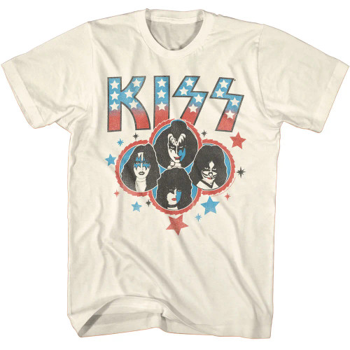 Kiss T-Shirt - Americana Stars