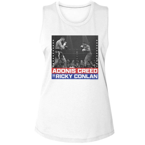 Creed Vs Conlan Ladies Muscle Tank Top