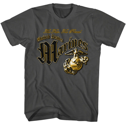 U.S. Marine Corps T Shirt - Few Proud Enlisted Logo