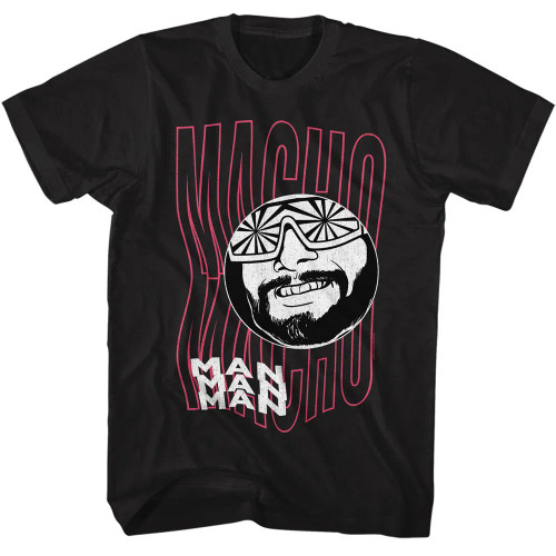 Macho Man T-Shirt - Funky Text