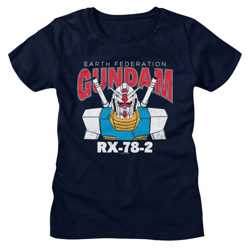 Mobile Suit Gundam Girls (Juniors) T-Shirt - RX 78 2 Model