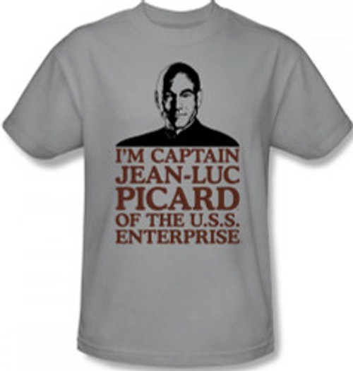 Star Trek T-Shirt - I'm Captain Jean-Luc Picard - ON SALE