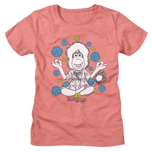 Fraggle Rock Girls T-Shirt - Mokey and Flowers