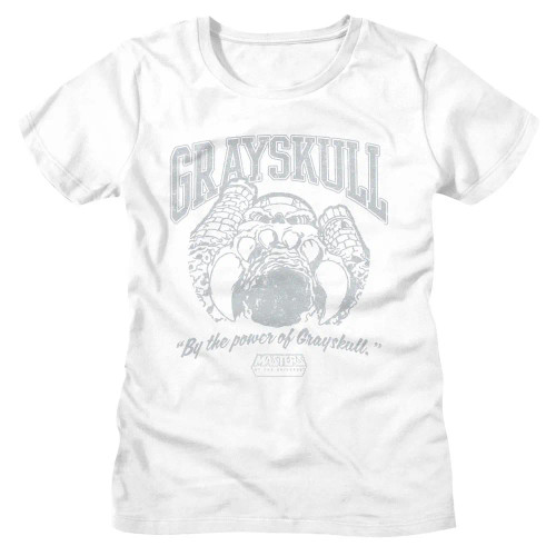 Masters of the Universe Girls (Juniors) T-Shirt - Grayskull Collegiate