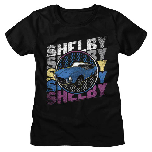 Shelby Cobra Girls T-Shirt - Name Repeat X5