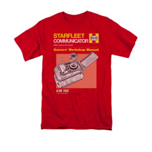 Star Trek T-Shirt - Haynes Communicator Owners Manual - ON SALE