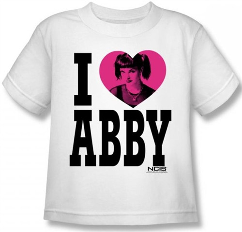 NCIS I Heart Abby Kids T-Shirt