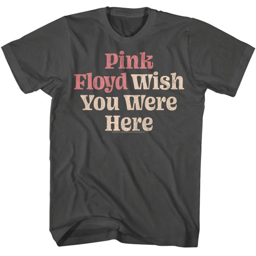 Pink Floyd T-Shirt - Wish You Were Here Text
