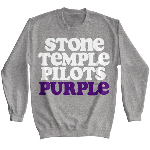 Stone Temple Pilots Long Sleeve Sweatshirt - Purple