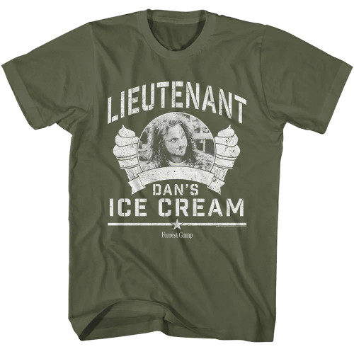 Forrest Gump T-Shirt - Lt Dan Ice Cream