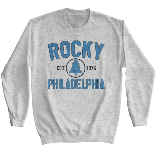 Rocky Long Sleeve Sweatshirts - Grey Liberty Bell